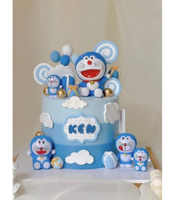 Bánh fondant thôi nôi Đô rê mon