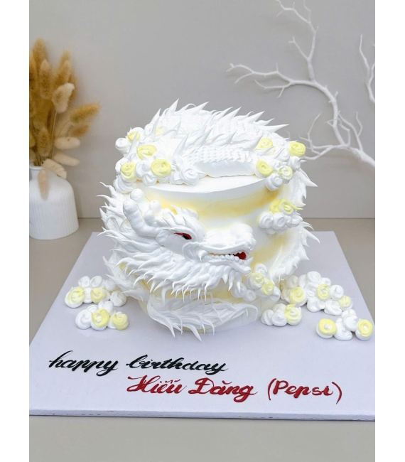  Bánh kem làm theo yêu cầu tạo hình con rồng