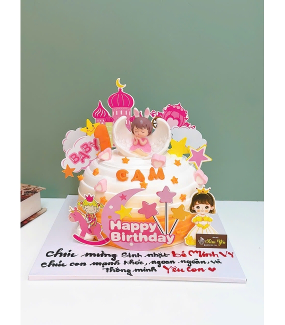 Bánh kem dành cho bé gái lên 5 tuổi