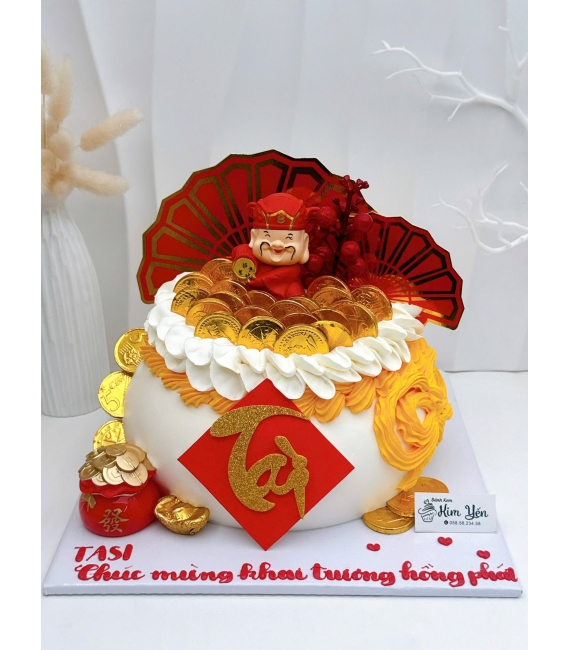 Bánh kem khai trương mừng khai trương công ty