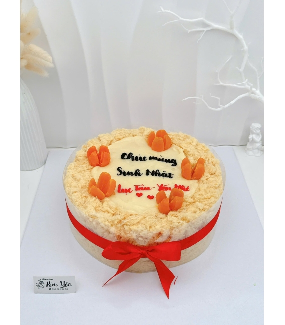 Mẫu bánh bông lan trứng muối đơn giản 2025