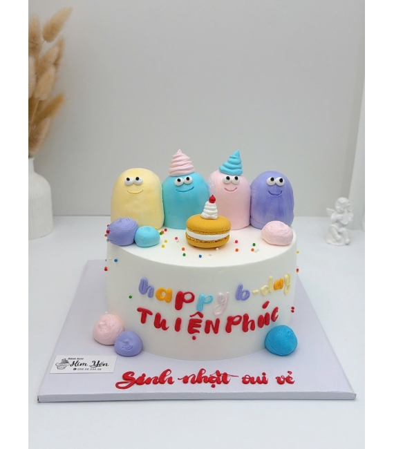 Bánh kem nhây bựa tặng bạn nam