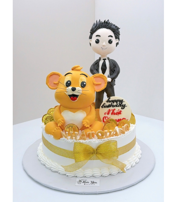  Bánh kem tạo hình 3d tuổi chuột mẫu đẹp 2026