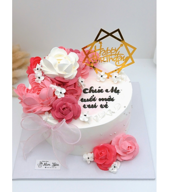 Mẫu Bánh kem tặng mẹ yêu ngày 8/3 hot 2026