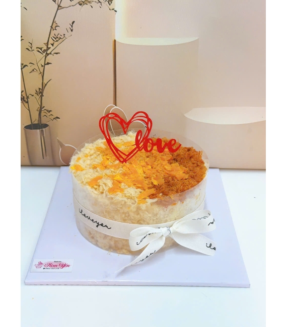 Mẫu bánh bông lan trứng muối  tặng 20/11