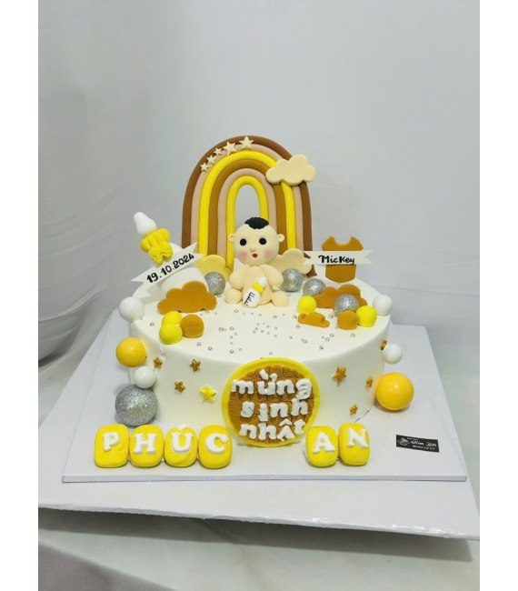 Bánh mừng đầy tháng đáng yêu