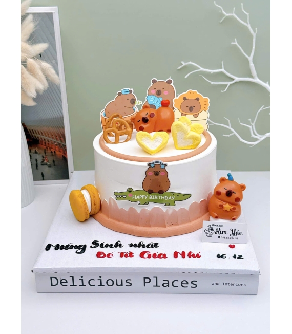 Bánh Kem hình con gấu