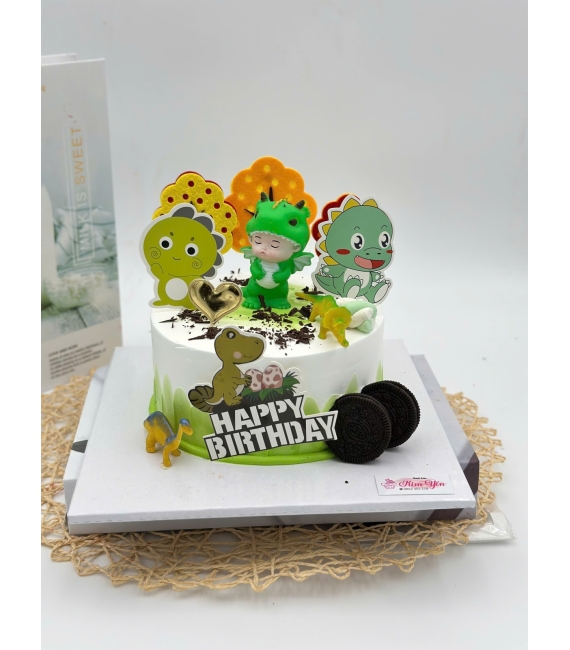 Bánh Kem hoạt hình  chú khủng long