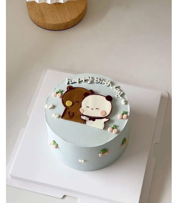  Bánh kem hàn quốc trang trí hình sticker