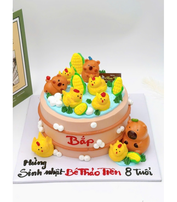 Bánh sinh nhật Capybara Mini