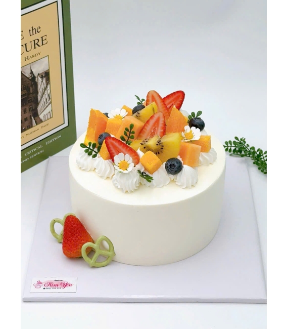 Bánh sinh nhật trái cây phô mai