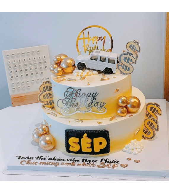 Bánh Kem chúc mừng Sếp Nam