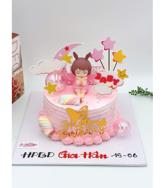 Bánh Kem phụ kiện công chúa đẹp cho bé gái