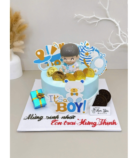 Mẫu bánh kem dành cho bé trai từ 3 tuổi 