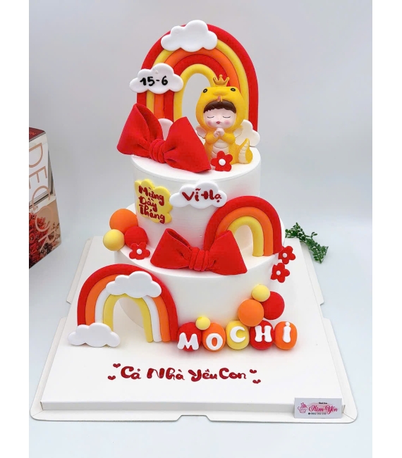 Mẫu bánh thôi nôi cho bé trai làm theo yêu cầu ở Cao Lãnh