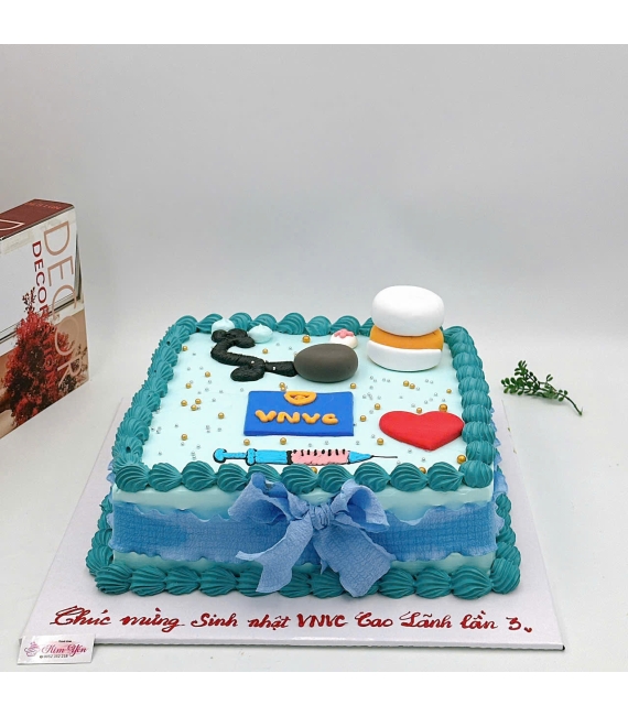  Bánh Kem hình vuông làm theo yêu cầu mừng sự kiện