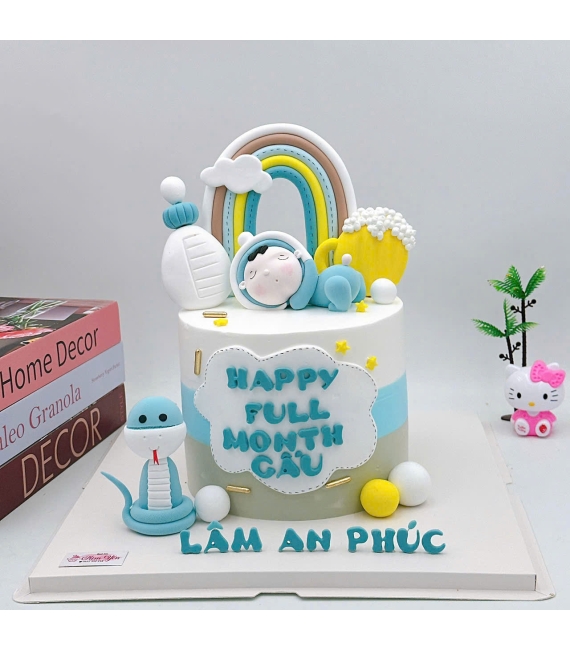 Bánh Kem Thôi Nôi Tuổi Rắn cho bé trai
