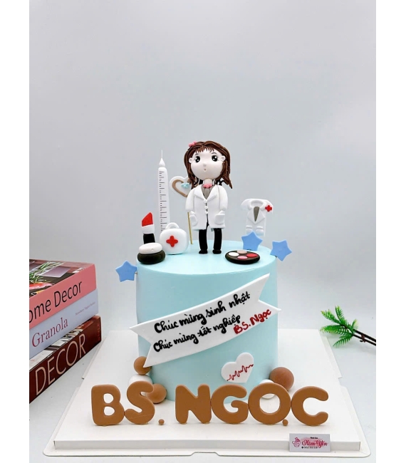Bánh mừng tạo hình bác sĩ