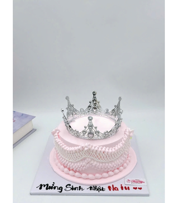 Bánh Kem tone hồng kim tuyến hot 2025