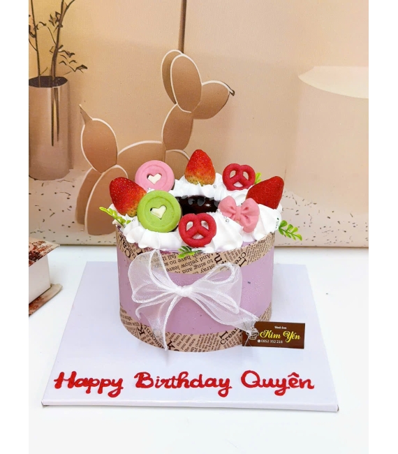 Mẫu bánh tặng sinh tặng chị-cửa hàng bán kem uy tín tại cao lãnh