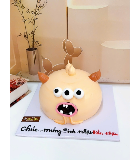 Mẫu bánh tạo hình nhân vật hoạt hình 