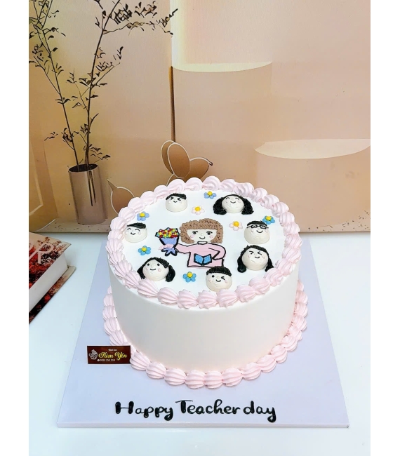 Mẫu bánh kem dành cho lớp học tặng cô giáo 20/11
