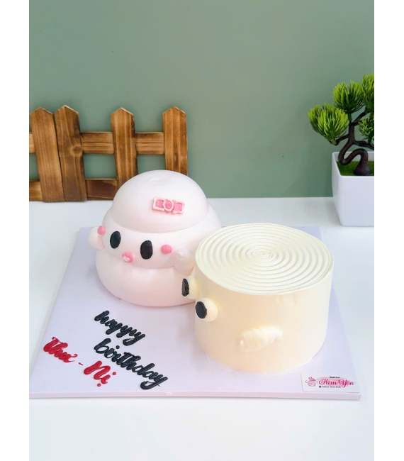 Bánh kem style Hàn Quốc nhây bựa