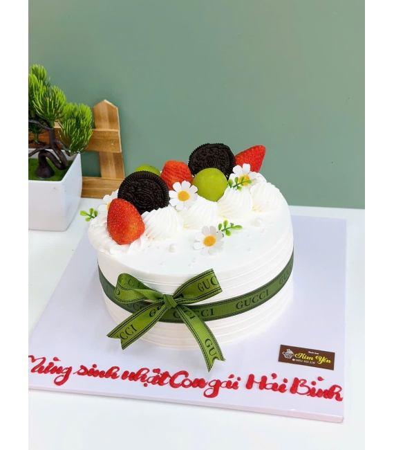 Bánh sinh nhật trái cây dành tặng con gái
