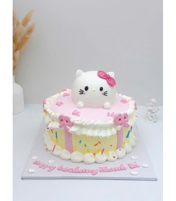 Bánh kem style Hàn Quốc tạo hình gấu nhỏ xinh