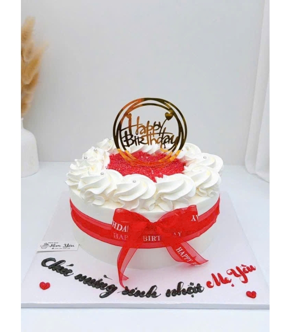 Bánh kem tặng nữ ngày valentine