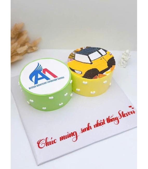 Mẫu bánh tặng nam làm theo yêu cầu