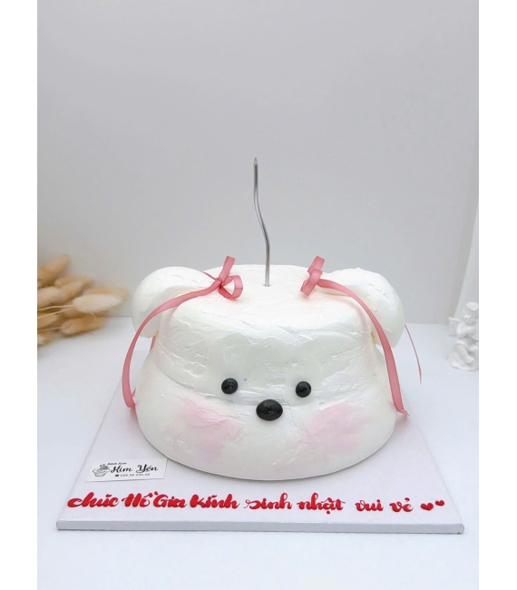 Bánh kem style Hàn Quốc tạo hình đáng yêu hot 2026