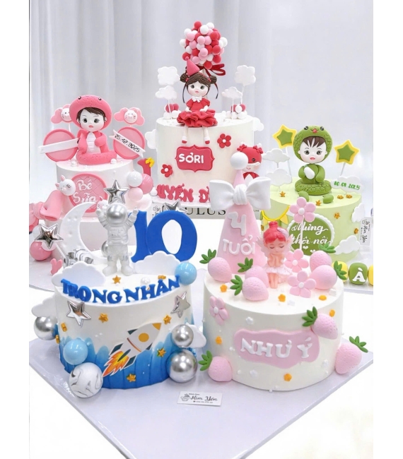 Bánh kem đầy tháng đẹp nhất 2026 tại Cao Lãnh