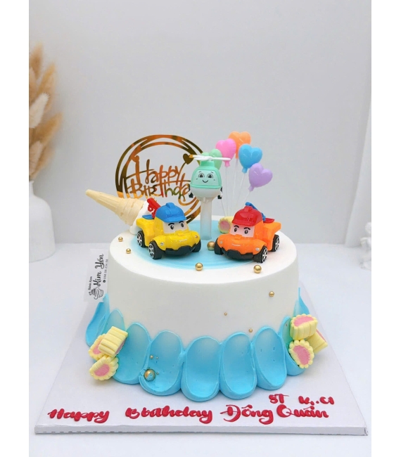 Mẫu bánh kem dành cho bé trai lên 5 tuổi