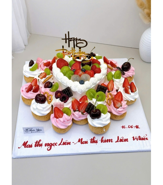 Sét bánh su dai kèm bánh kem hot 2026 tại Kim Yến