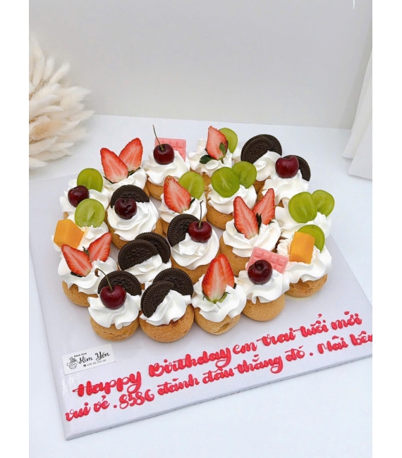Sét bánh su dai kèm bánh kem hot 2026 tặng con trai