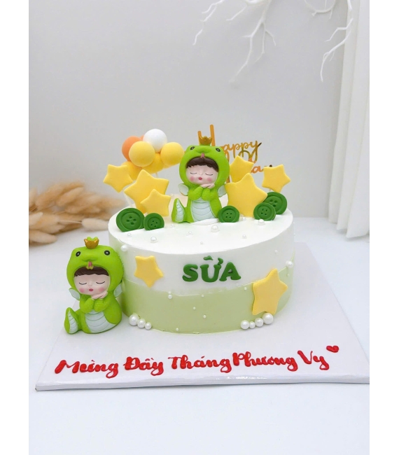 Bánh kem thôi nôi tại Kim Yến mẫu bánh đơn giản