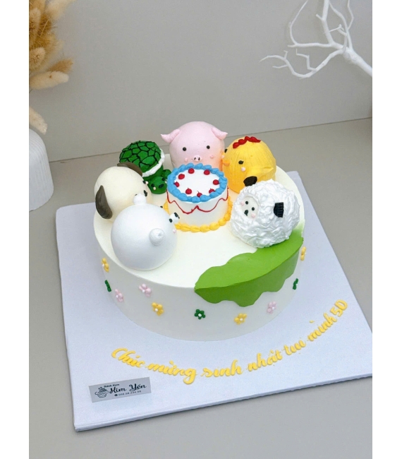 Bánh kem style Hàn Quốc tặng bạn thân