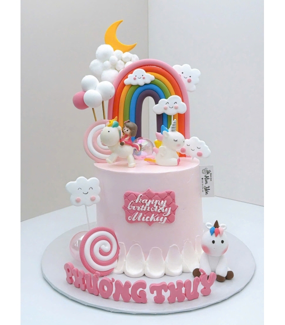 Bánh kem thôi nôi tại Kim Yến trang trí theo yêu cầu