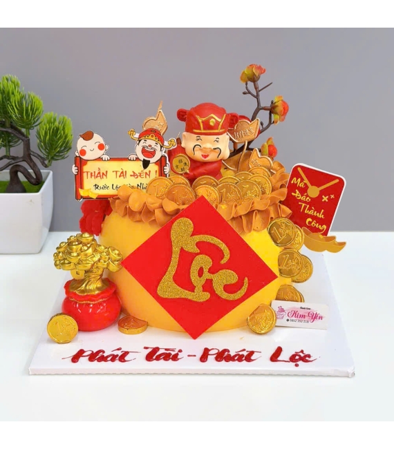 Bánh kem mừng khai trương tiệm nail