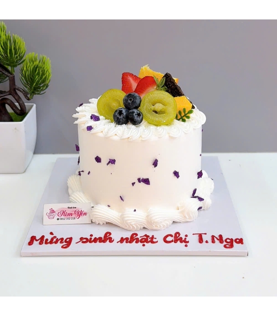 Mẫu bánh trái cây tặng chị gái