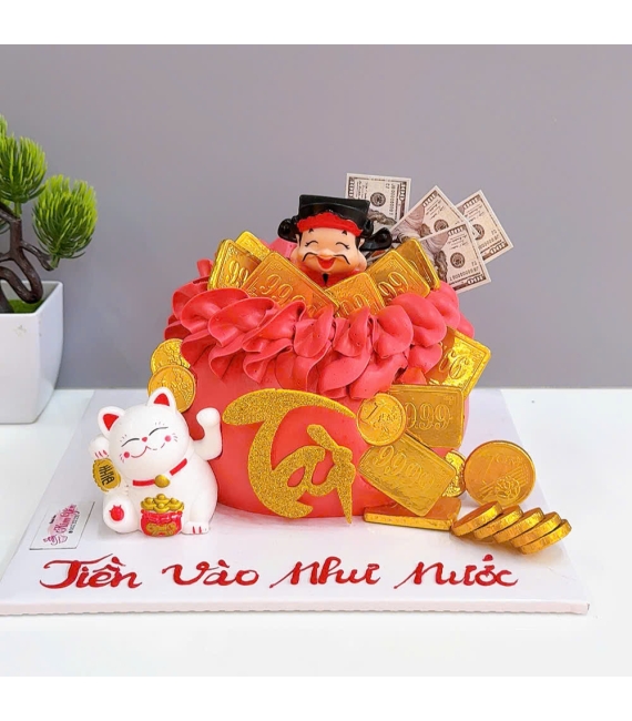 Bánh kem mừng khai trương nhà hàng