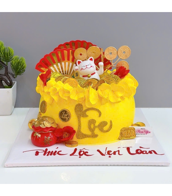 Bánh kem mừng khai trương công ty