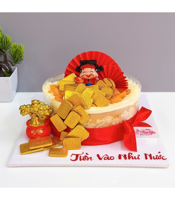 Bánh kem mừng khai trương tiệm spa 