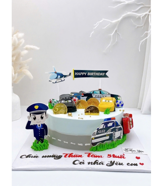 Mẫu bánh kem dành cho trai lên 5 tuổi hot 2026