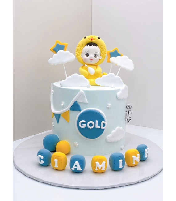 Bánh kem thôi nôi đẹp hot 2026