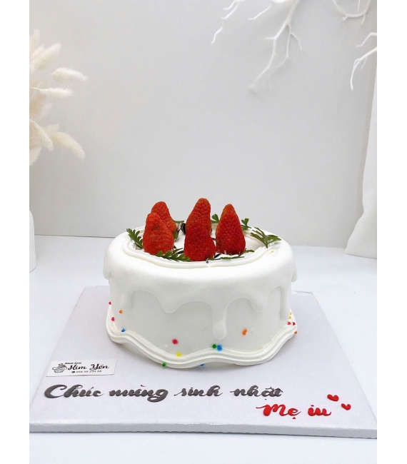 Bánh kem trái cây tặng mẹ yêu mẫu đẹp