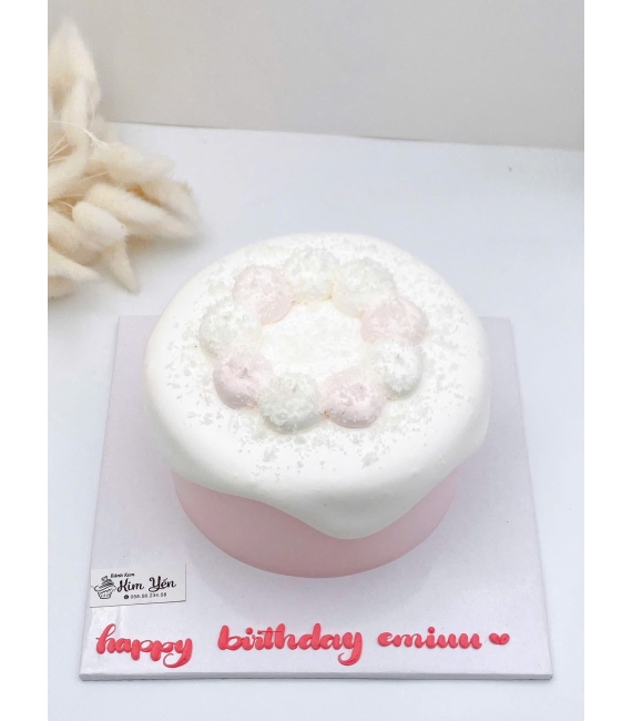 Bánh kem style Hàn Quốc mừng ngày kỷ niệm yêu nhau 