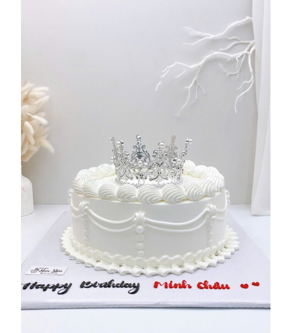 Bánh kem tone trắng hot 2026