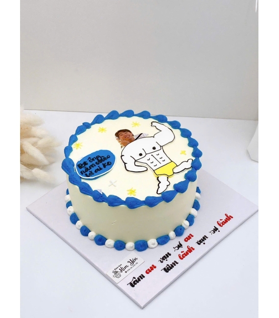 Bánh kem style Hàn Quốc vẻ hình nhây bựa hot 2026